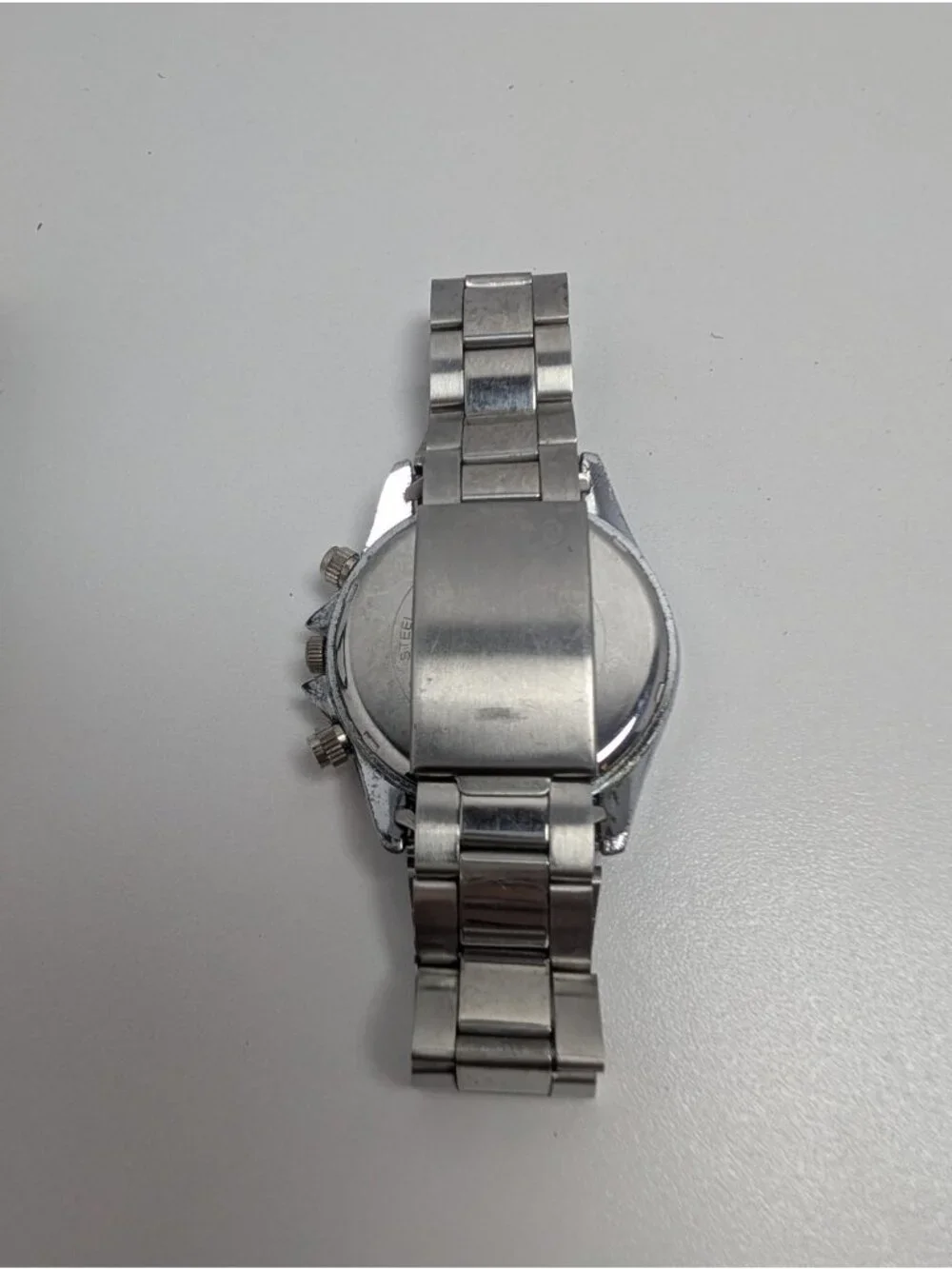Montres Carlo 3005B Stainless Steel - Water Resistant Watch Needs Battery